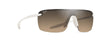 Maui Jim Palulu Sunglasses, Metal Matte Platinum/bronze Maui Gradient Wht/brnz mauigrad