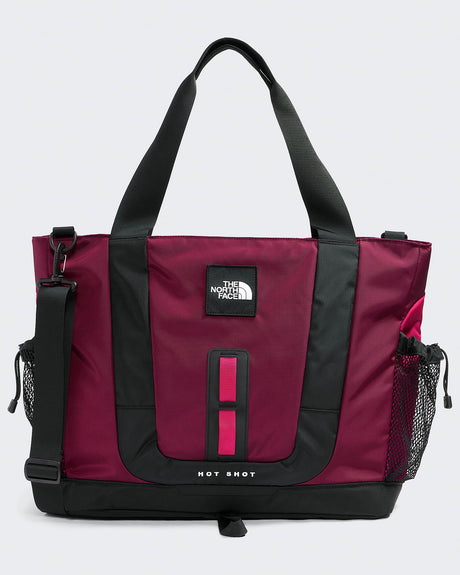 The North Face Hot Shot Tote, Burgundy Crush/lali Guran Brgndy crsh/lli gurn