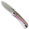 Knafs Lander 1 Knife, Rainbow Trout G10/gray Blade Rnbw trout/gray