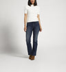 Silver Jean Co Women's Infinite Fit High Rise Bootcut Jean Indigo