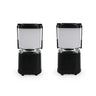 Luxpro Rechargeable Mini Lantern, Black/300 Lumens Black
