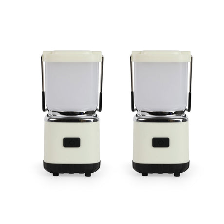Luxpro Rechargeable Mini Lantern, Beige/300 Lumens Beige