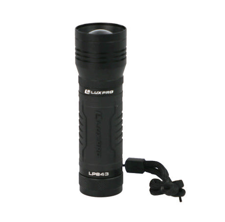 Luxpro Handheld Focus Flashlight, Black/700 Lumens Black