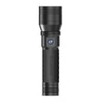 Luxpro Focus Dual Rechargeable Flashlight, Black/1250 Lumens Black