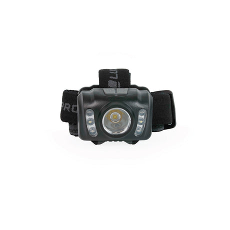 Luxpro Extended Runtime Led Multi-color Headlamp, Black/300 Lumens Black