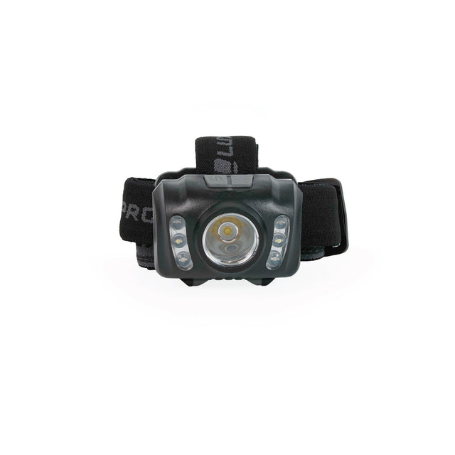 Luxpro Extended Runtime Led Multi-color Headlamp, Black/300 Lumens Black