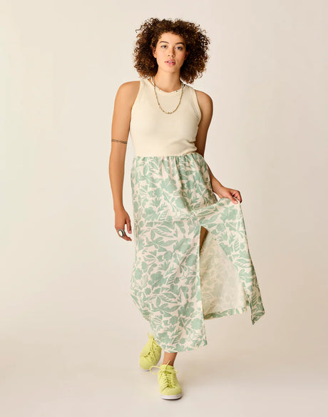 Carve Designs Lark Linen Dress - Haze Mezcal