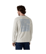 Patagonia Long Sleeve Strataspire Responsibili-Tee - Birch White