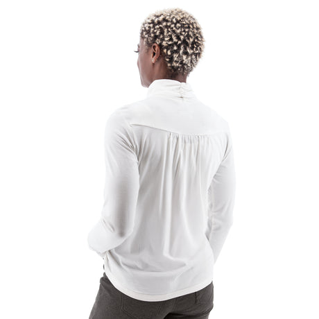 Aventura Womens Eden Turtleneck White