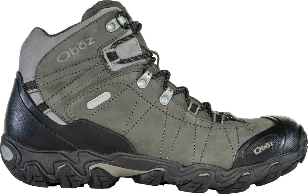 Oboz Footwear Mens Bridger Mid Waterproof Boot - Charcoal Charcoal /  / MEDIUM