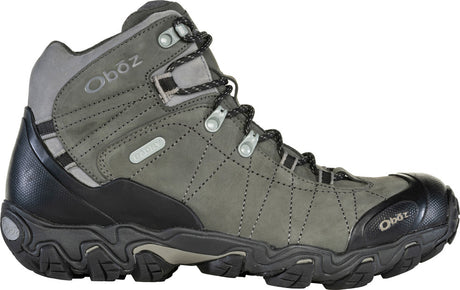 Oboz Footwear Mens Bridger Mid Waterproof Boot - Charcoal Charcoal /  / MEDIUM