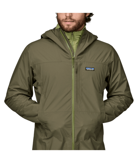 Patagonia M's Boulder Fork Rain Jacket - Basin Green