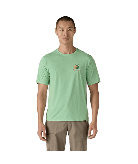 Patagonia M's Capilene Cool Daily Graphic Shirt - Unity Fitz / Rinsed Green X-Dye