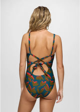 Prana Mallorca One Piece Swimsuit - Catalina Indo Disco