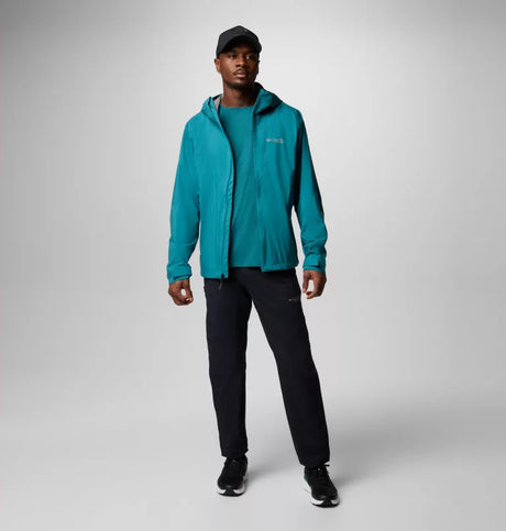 Columbia Mens Ampli-Dry II Shell - River Blue