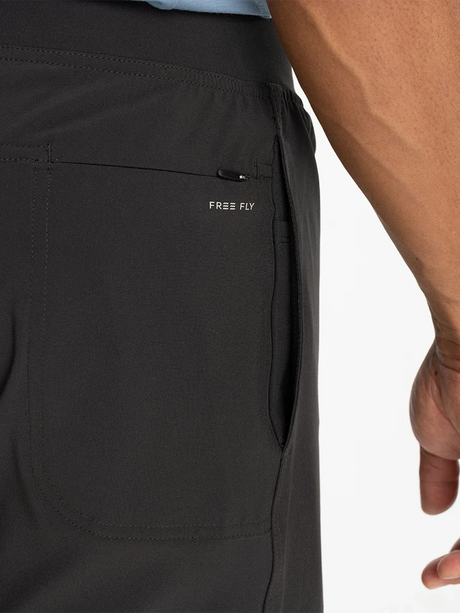 Free Fly Apparel Mens Bamboo Active Breeze Short - 5.5 Lined - Black