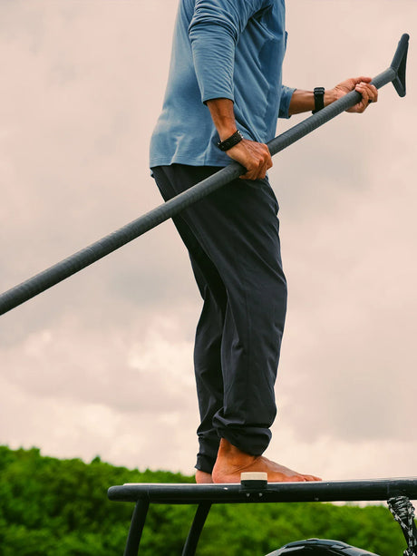 Free Fly Apparel Mens Breeze Pant - Black Sand
