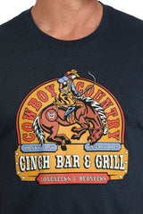 Men's Cinch Bar and Grill Tee - Navy - (MTT1690651)