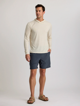 Free Fly Apparel Mens Elevate Lightweight Hoodie - Heather Birch