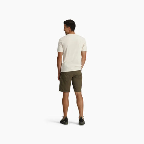 Royal Robbins Mens RR Graphic Tee - White Shoe Print