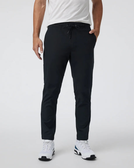 Vuori Meta Elastic Waist Pant - Black
