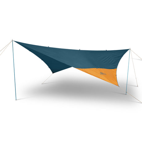 Kelty Noah`s Tarp 9 Shelter Lyons Blue/gold Oak 9x9ft Lyons blue/gold oak