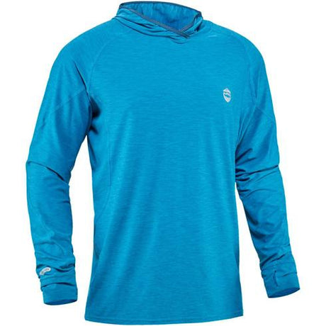 Northwest River Supp H2core Silkweight Hoodie Fjord Lg Fjord