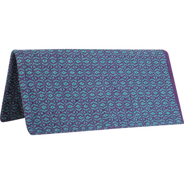 Cashel Navajo Saddle Blanket Liner - Purple / Teal
