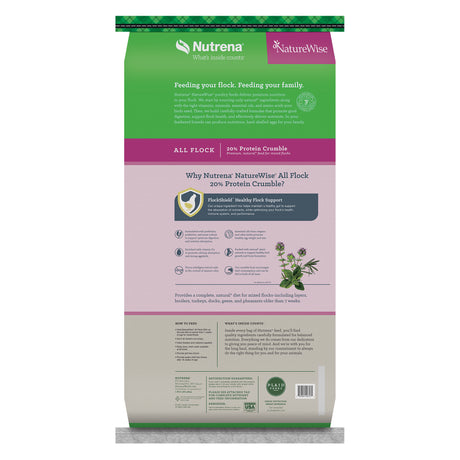 Nutrena Feeds NatureWise All Flock 18% Crumble Poultry Feed