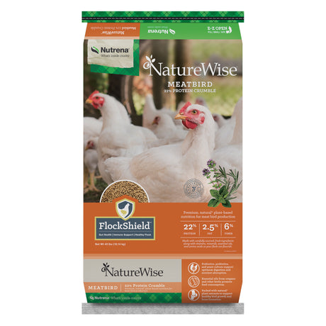 Nutrena Feeds NatureWise Meat Bird Crumbles 22%