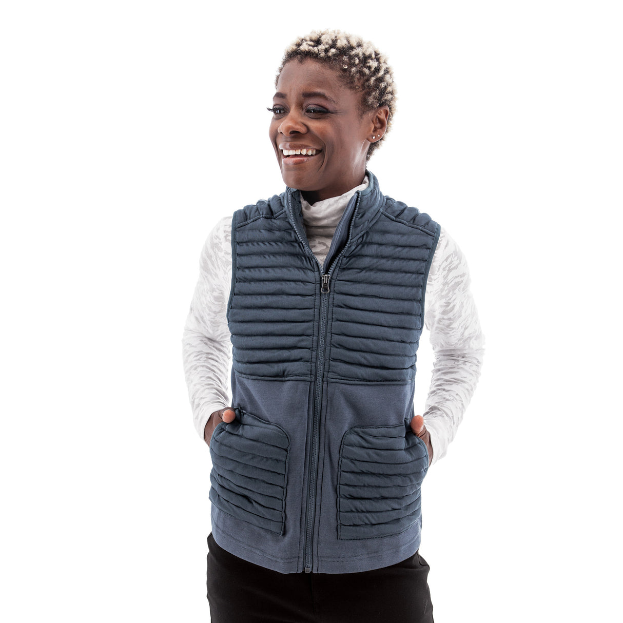 Aventura Womens Dog-walker Vest Ombre blue
