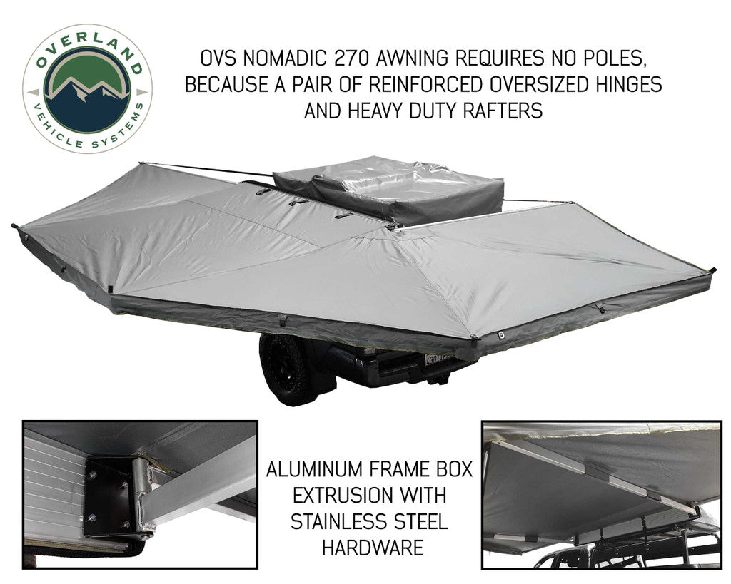 Overland Vehicle Systems Nomadic Awning 270 Driver Side