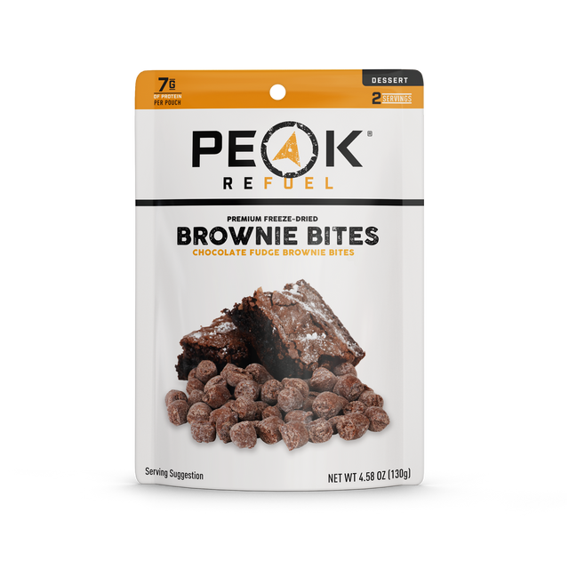Peak Refuel Brownie Dough Bite  Freeze Dried Meal