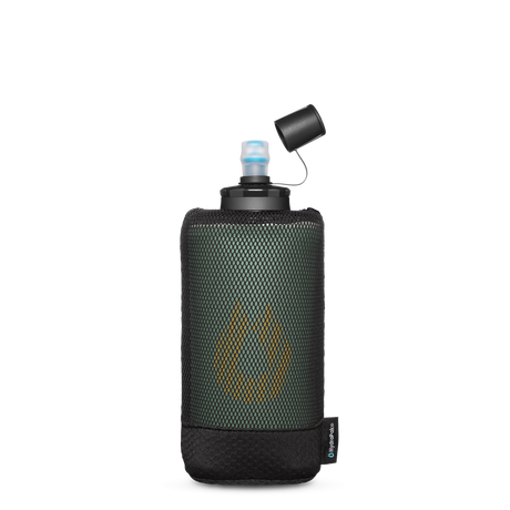 Hydrapak Packflask Kit 750ml, Sage Green Golden yellow