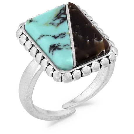 Montana Silversmiths Double Essence Open Ring