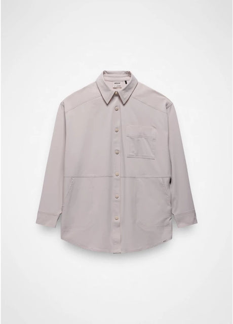 Prana Railay Oversized Button Down - Almond