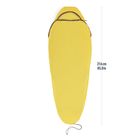Sea To Summit Reactor Sleeping Bag Liner Standard Sulphur Yellow Sulphur yellow
