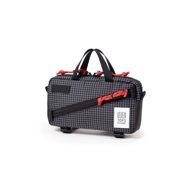 Topo Designs Mini Quick Pack Black Grid Black grid