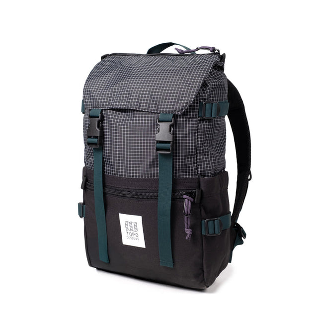Topo Designs Rover Pack Classic Black Grid Black grid