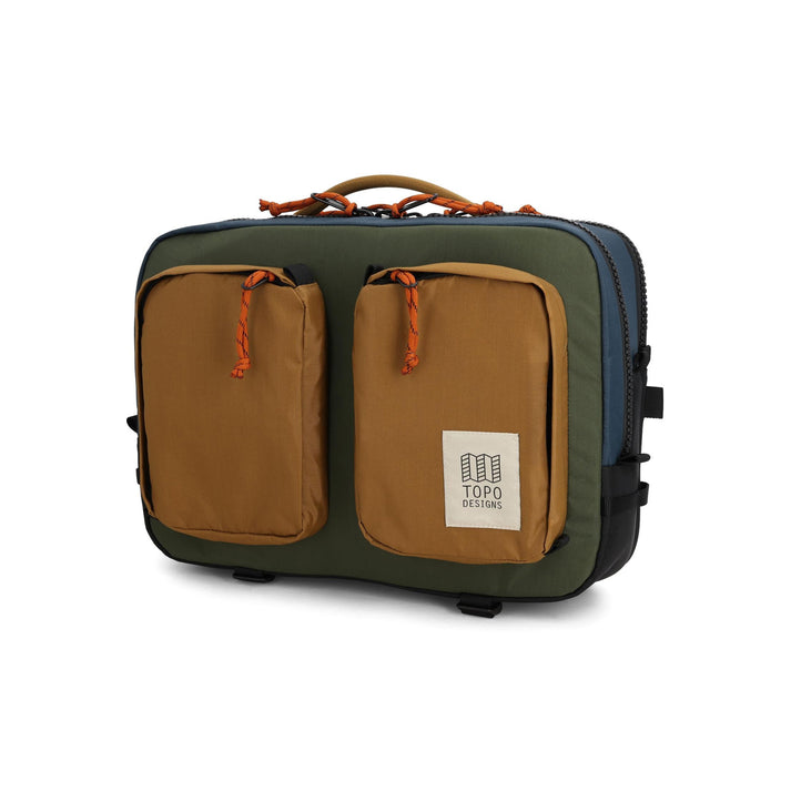 Topo Designs Global Briefcase Olive Dark Khaki Olive dark khaki