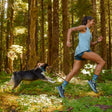 Smartwool Womens Active Mesh High Neck Tank - Serene Blue Serene Blue