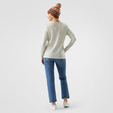 Smartwool Womens Thermal Merino Rib Crew Ash heather