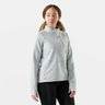 Smartwool Womens Active Fleece Wind 1/2 Zip torm gray / S