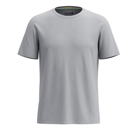 Smartwool Mens Active Short Sleeve Light gray heather