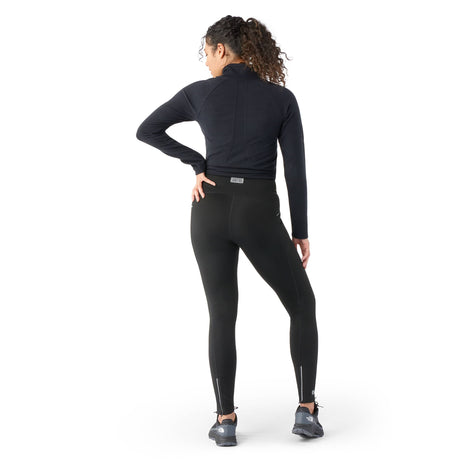 Smartwool Womens Active Fleece Wind Tight Black
