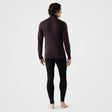 Smartwool Mens Classic Thermal Merino Base Layer 1/4 Zip Mink heather