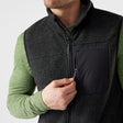 Smartwool Mens Second Cut Fleece Vest Charcoal