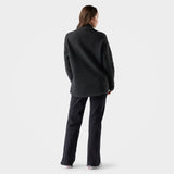 Smartwool Womens Second Cut Fleece Pullover Charcoal