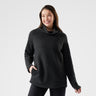 Smartwool Womens Second Cut Fleece Pullover Charcoal
