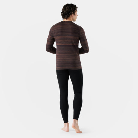 Smartwool Mens Classic Thermal Merino Base Layer Crew Mink color shift